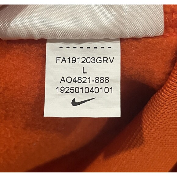 Nike Clemson Tigers On-Field Hoodie Sweatshirt Men’s L Long Sleeve College - Picture 4 of 7